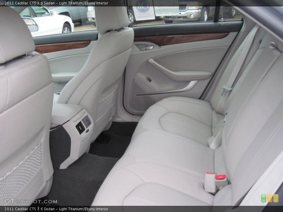 Light Titanium/Ebony Interior Photo for the 2011 Cadillac CTS 3.6 Sedan #43365244