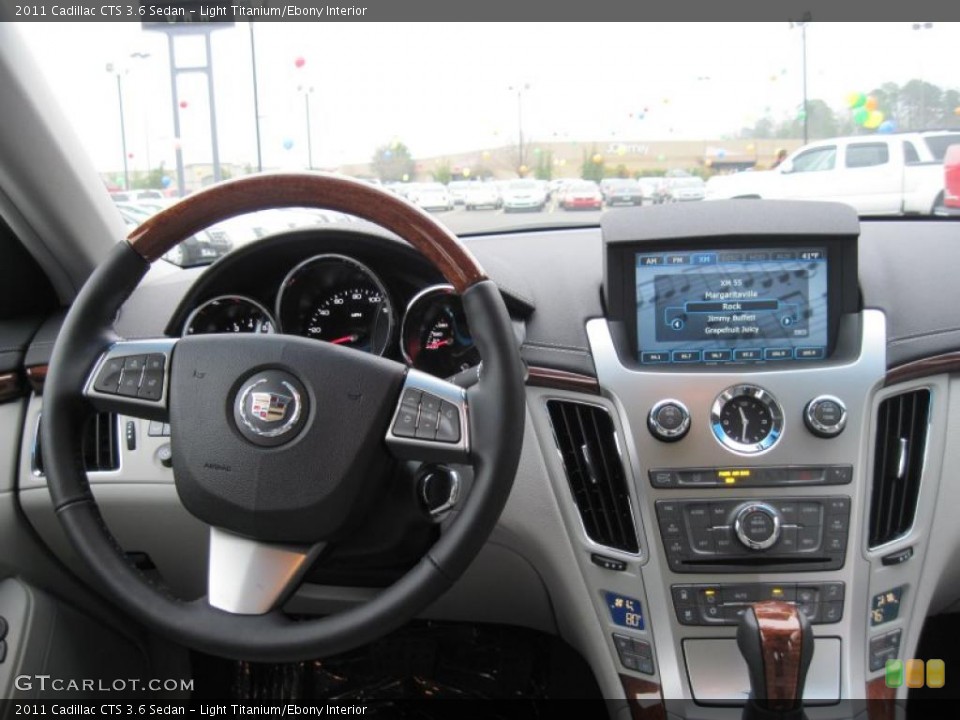 Light Titanium/Ebony Interior Dashboard for the 2011 Cadillac CTS 3.6 Sedan #43365260