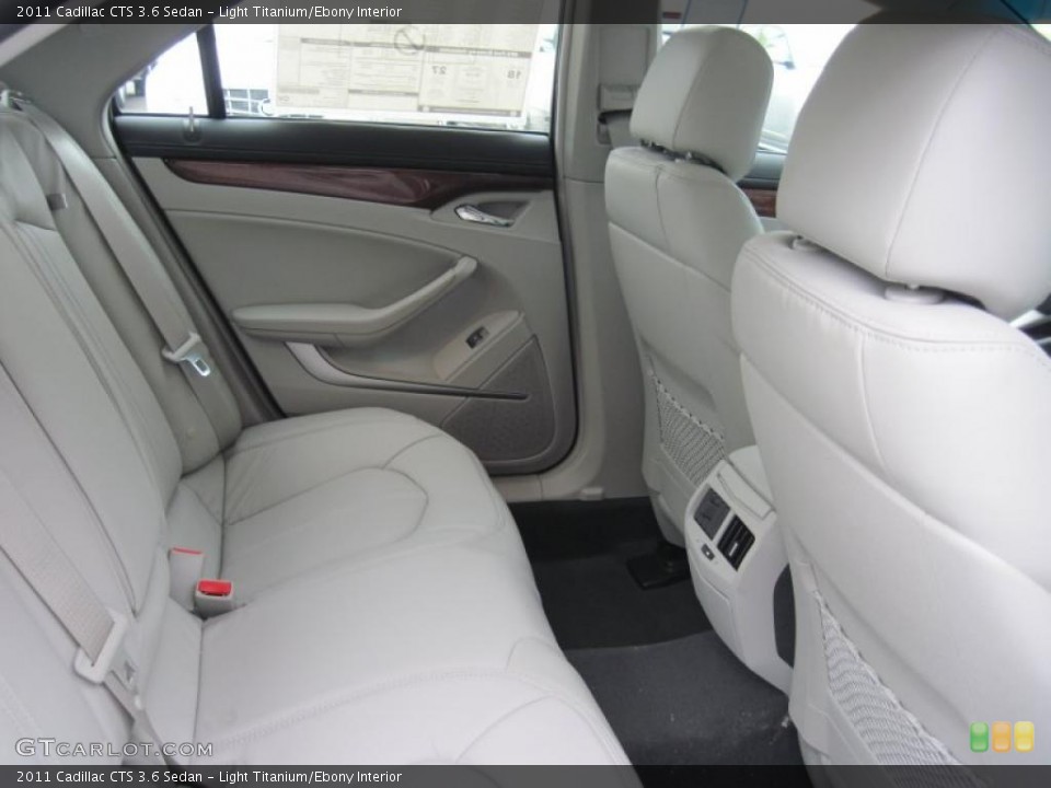 Light Titanium/Ebony Interior Photo for the 2011 Cadillac CTS 3.6 Sedan #43365276