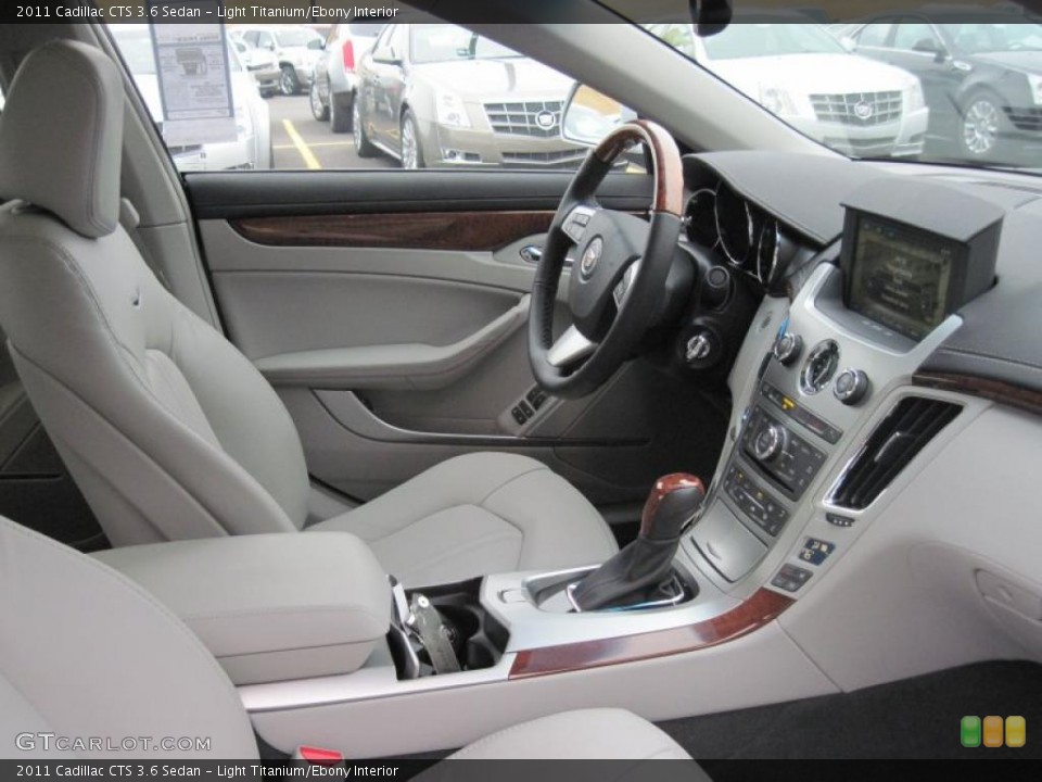 Light Titanium/Ebony Interior Photo for the 2011 Cadillac CTS 3.6 Sedan #43365288