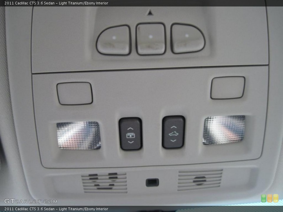 Light Titanium/Ebony Interior Controls for the 2011 Cadillac CTS 3.6 Sedan #43365368