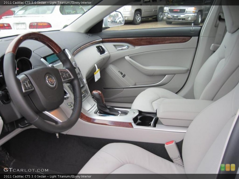 Light Titanium/Ebony Interior Photo for the 2011 Cadillac CTS 3.0 Sedan #43365532