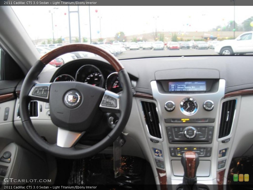 Light Titanium/Ebony Interior Dashboard for the 2011 Cadillac CTS 3.0 Sedan #43365660