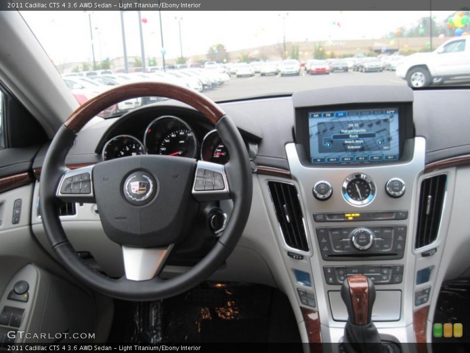 Light Titanium/Ebony Interior Dashboard for the 2011 Cadillac CTS 4 3.6 AWD Sedan #43366020