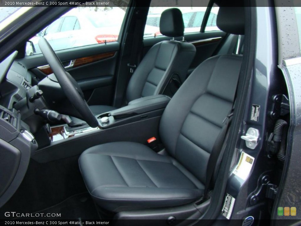 Black Interior Photo for the 2010 Mercedes-Benz C 300 Sport 4Matic #43366564