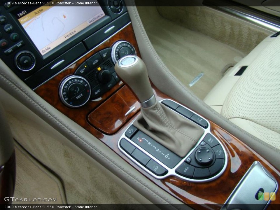 Stone Interior Transmission for the 2009 Mercedes-Benz SL 550 Roadster #43367628