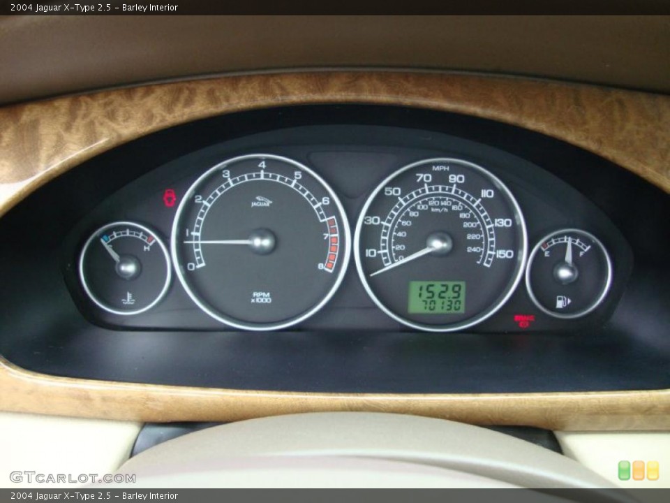 Barley Interior Gauges for the 2004 Jaguar X-Type 2.5 #43368408