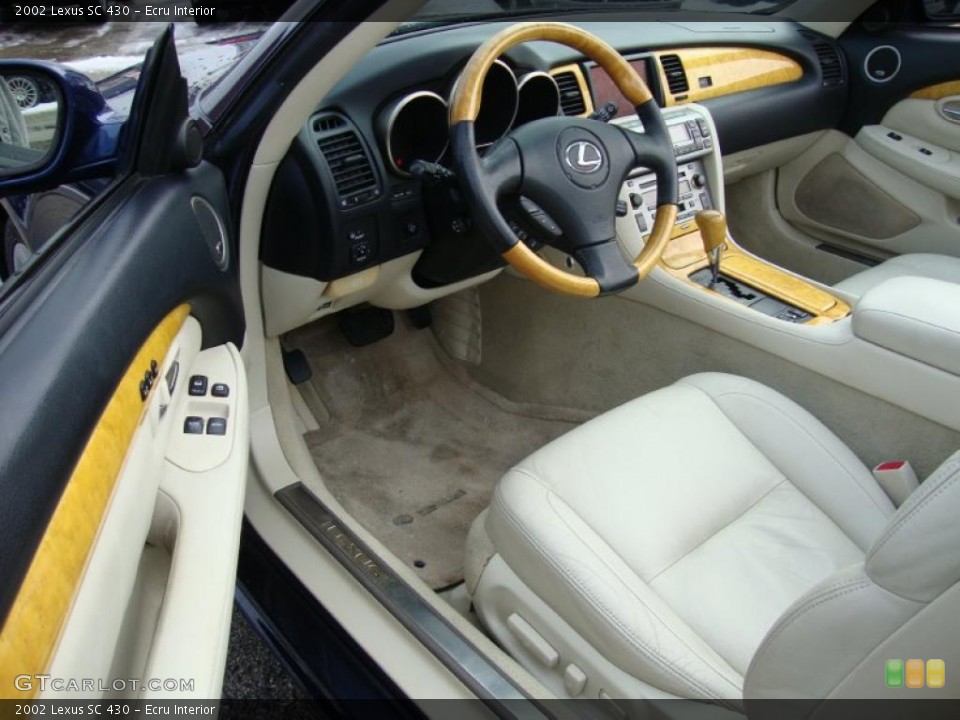 Ecru Interior Photo for the 2002 Lexus SC 430 #43368732