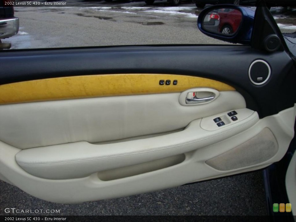 Ecru Interior Door Panel for the 2002 Lexus SC 430 #43368748