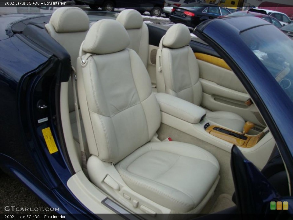 Ecru Interior Photo for the 2002 Lexus SC 430 #43368900