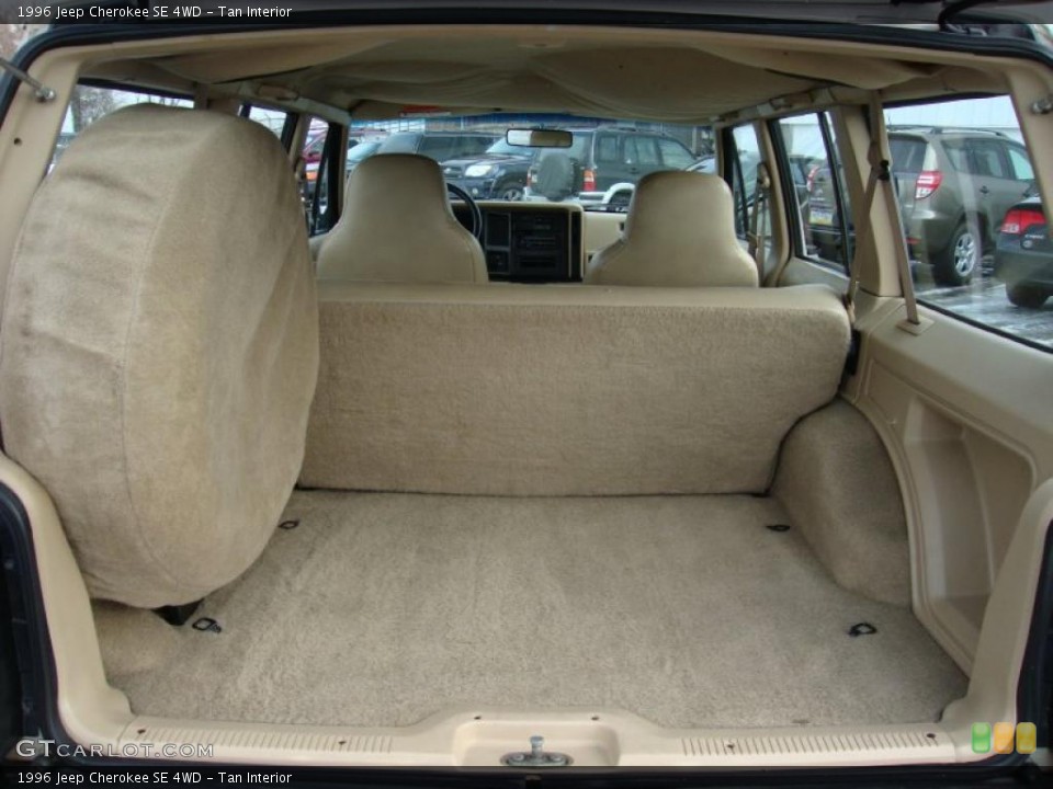 Tan Interior Trunk for the 1996 Jeep Cherokee SE 4WD #43371218