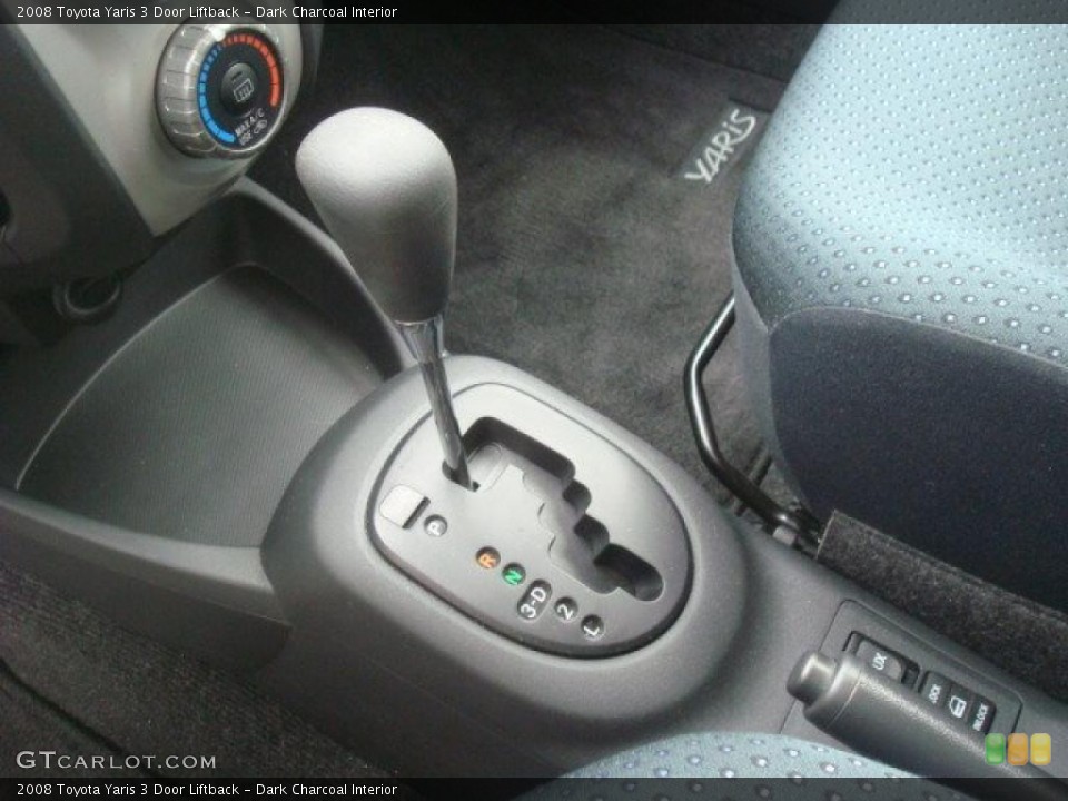 Dark Charcoal Interior Transmission for the 2008 Toyota Yaris 3 Door Liftback #43371500