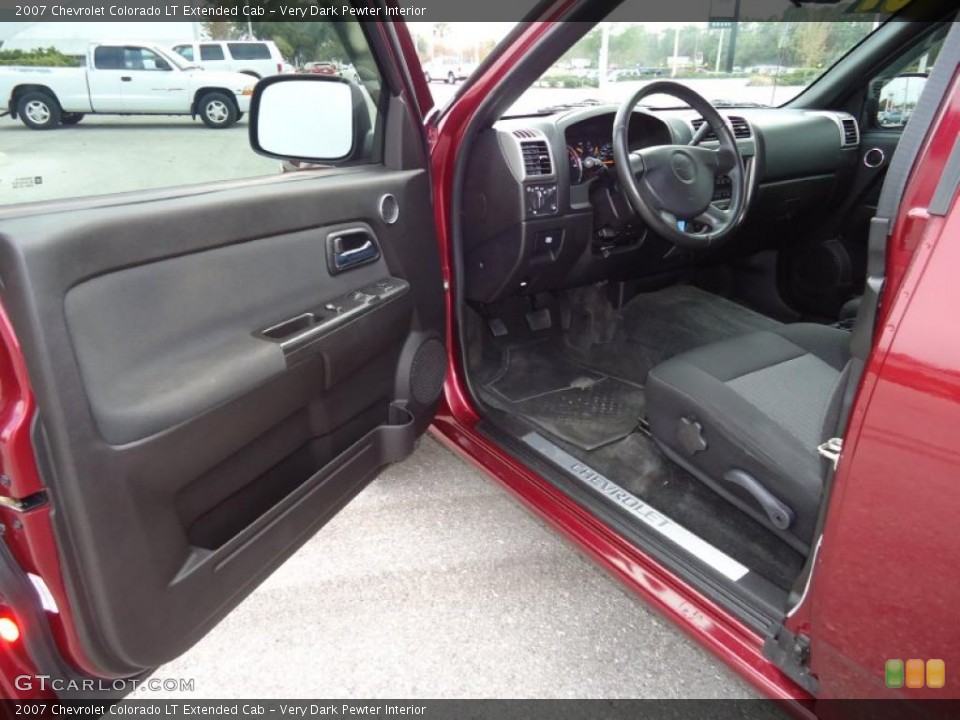 Very Dark Pewter Interior Photo for the 2007 Chevrolet Colorado LT Extended Cab #43372888