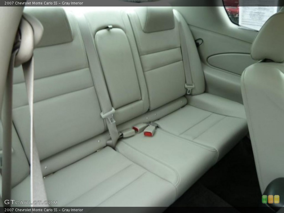 Gray Interior Photo for the 2007 Chevrolet Monte Carlo SS #43374344