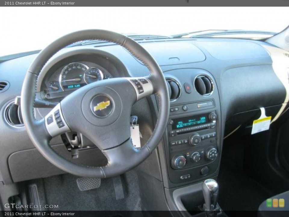 Ebony Interior Dashboard for the 2011 Chevrolet HHR LT #43374348