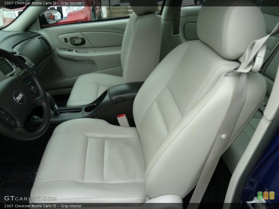 Gray Interior Photo for the 2007 Chevrolet Monte Carlo SS #43374352