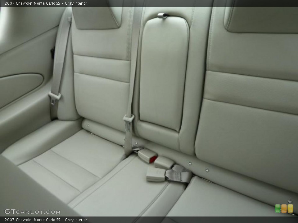 Gray Interior Photo for the 2007 Chevrolet Monte Carlo SS #43374380