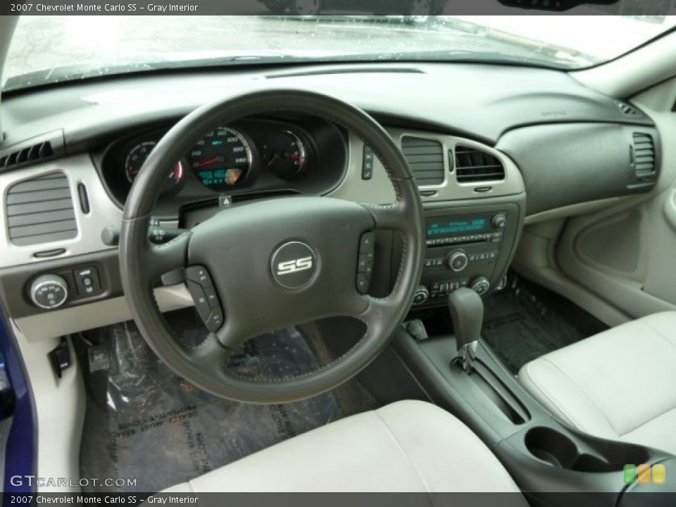 Gray Interior Prime Interior for the 2007 Chevrolet Monte Carlo SS #43374396
