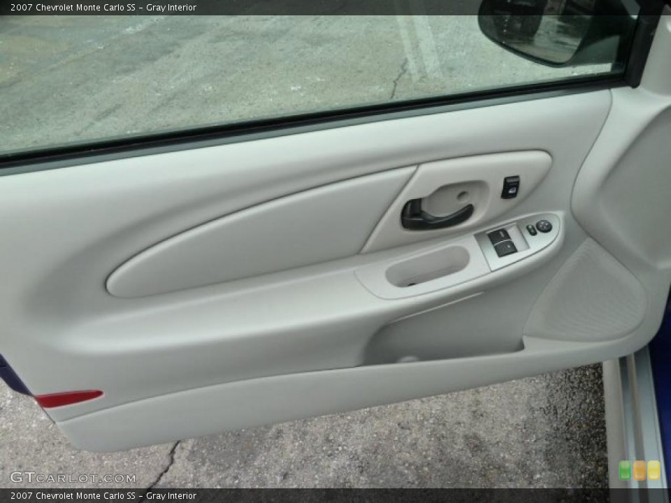 Gray Interior Door Panel for the 2007 Chevrolet Monte Carlo SS #43374404