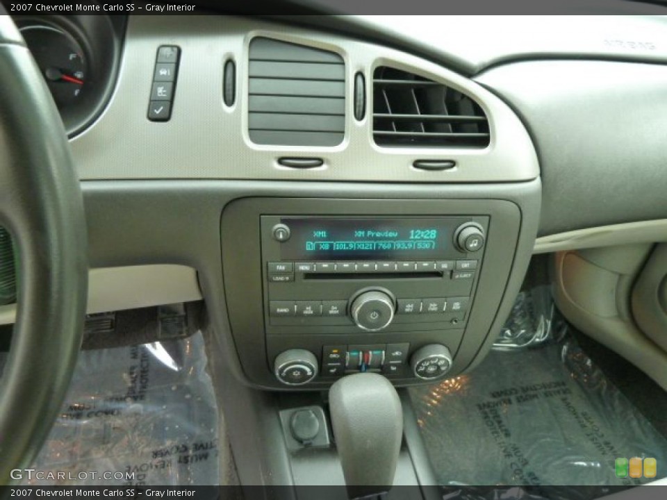 Gray Interior Controls for the 2007 Chevrolet Monte Carlo SS #43374496