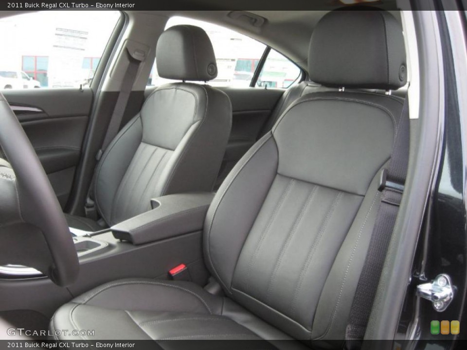 Ebony Interior Photo for the 2011 Buick Regal CXL Turbo #43377930