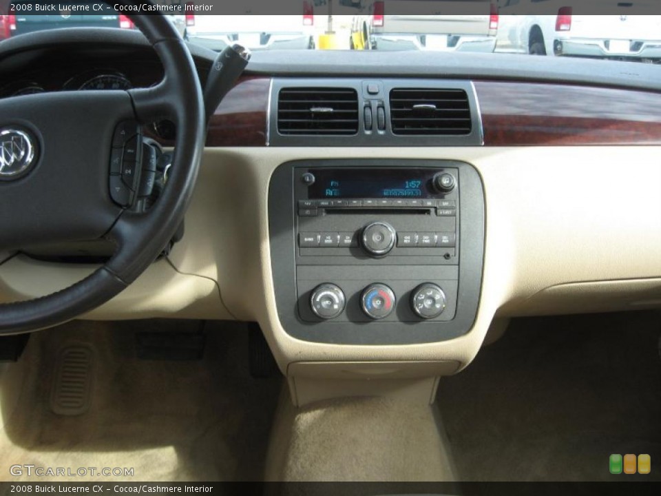 Cocoa/Cashmere Interior Controls for the 2008 Buick Lucerne CX #43379376