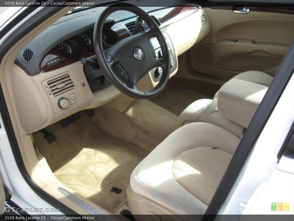Cocoa/Cashmere Interior Prime Interior for the 2008 Buick Lucerne CX #43379413
