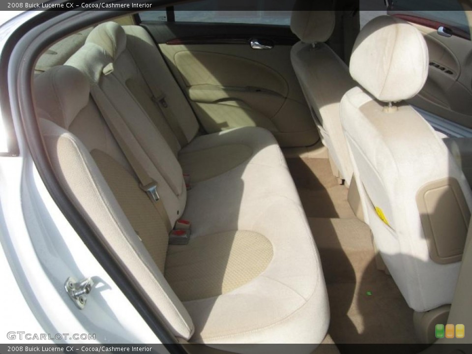 Cocoa/Cashmere Interior Photo for the 2008 Buick Lucerne CX #43379476