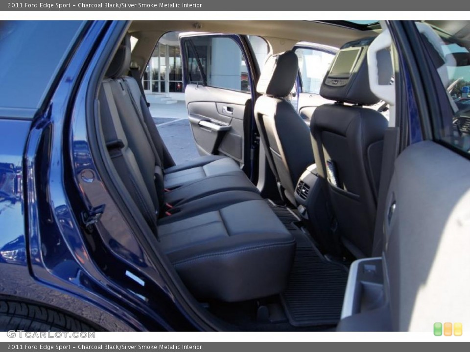 Charcoal Black/Silver Smoke Metallic Interior Photo for the 2011 Ford Edge Sport #43379739