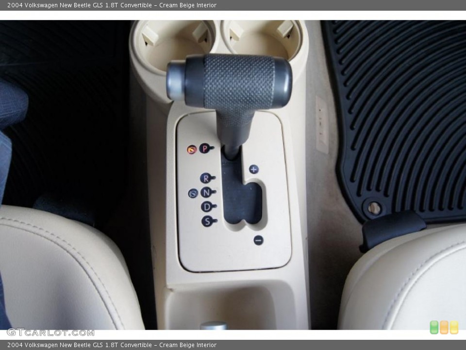 Cream Beige Interior Transmission for the 2004 Volkswagen New Beetle GLS 1.8T Convertible #43380831