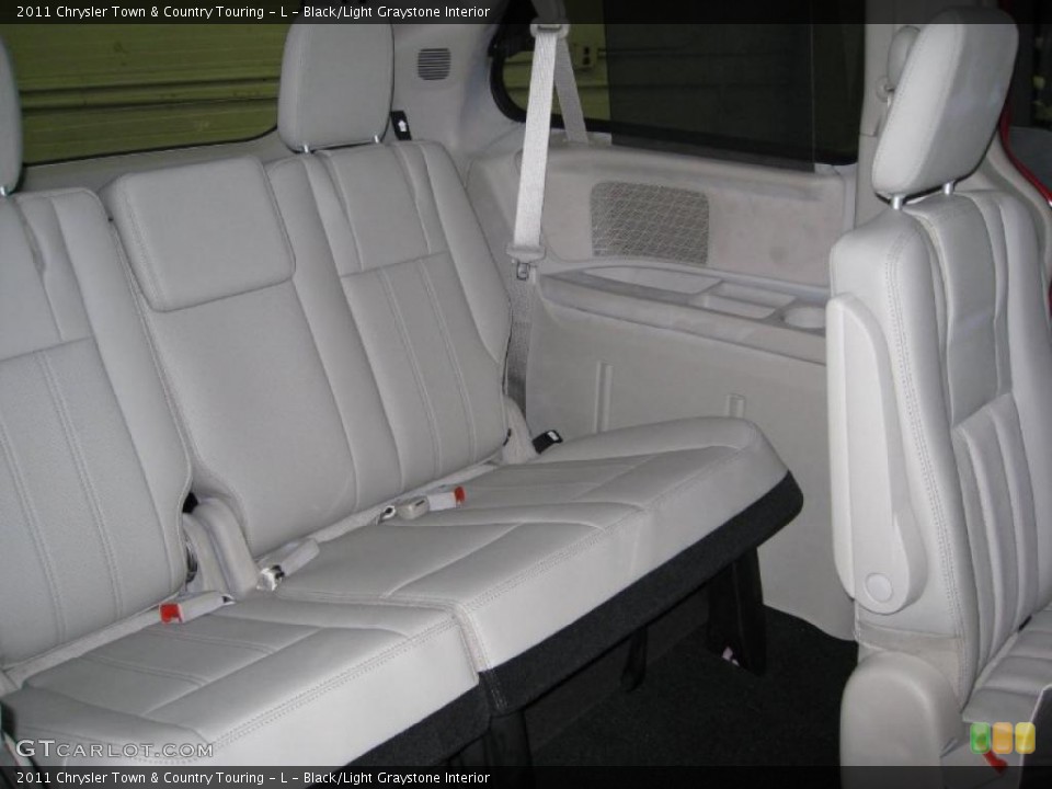 Black/Light Graystone Interior Photo for the 2011 Chrysler Town & Country Touring - L #43381983