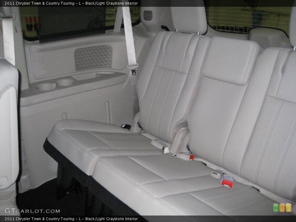 Black/Light Graystone Interior Photo for the 2011 Chrysler Town & Country Touring - L #43382216