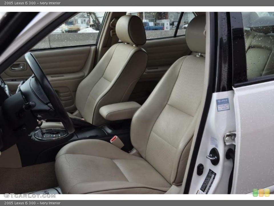 Ivory Interior Photo for the 2005 Lexus IS 300 #43385696