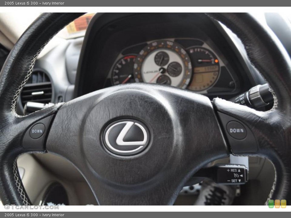 Ivory Interior Controls for the 2005 Lexus IS 300 #43385863
