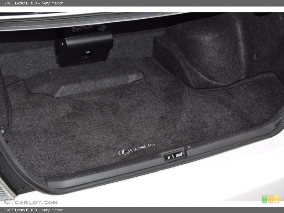 Ivory Interior Trunk for the 2005 Lexus IS 300 #43385879