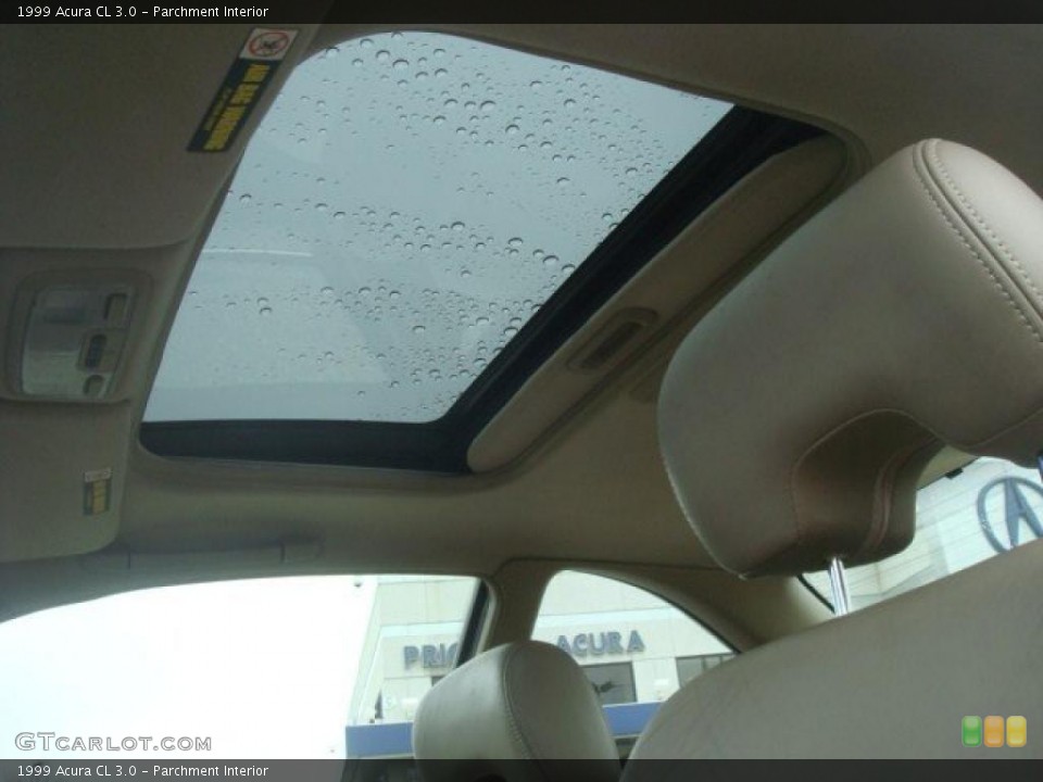 Parchment Interior Sunroof for the 1999 Acura CL 3.0 #43386594