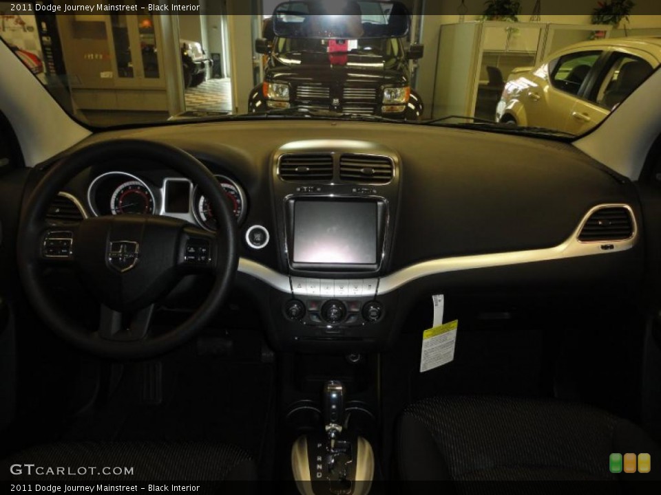 Black Interior Dashboard for the 2011 Dodge Journey Mainstreet #43387615