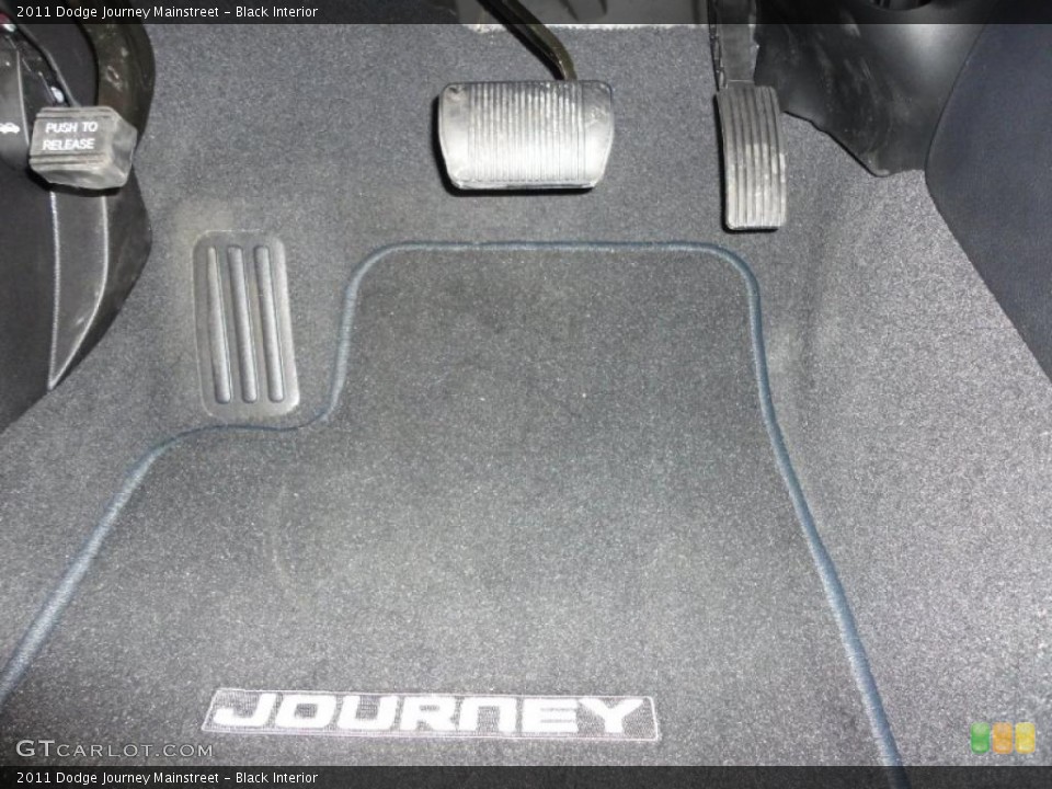 Black Interior Controls for the 2011 Dodge Journey Mainstreet #43387836