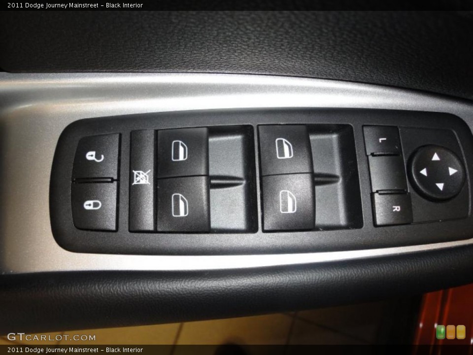 Black Interior Controls for the 2011 Dodge Journey Mainstreet #43387987