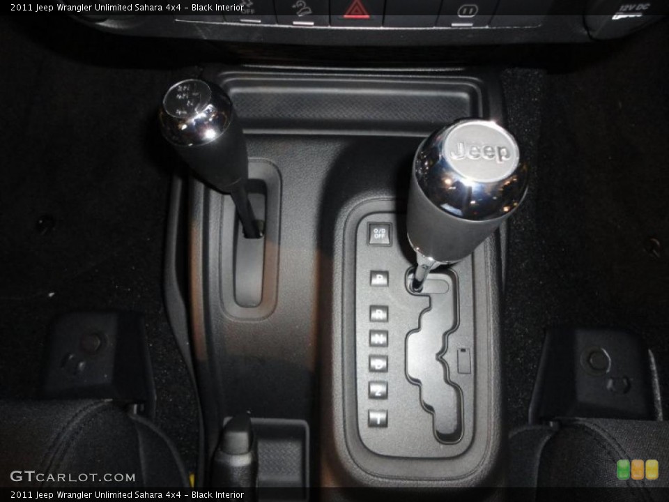 Black Interior Transmission for the 2011 Jeep Wrangler Unlimited Sahara 4x4 #43389006