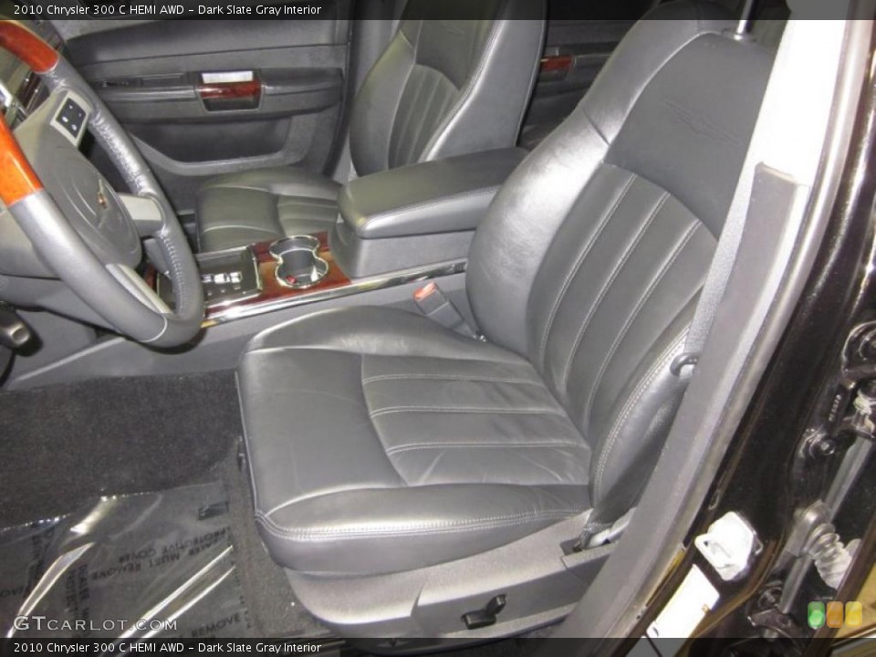 Dark Slate Gray Interior Photo for the 2010 Chrysler 300 C HEMI AWD #43389475