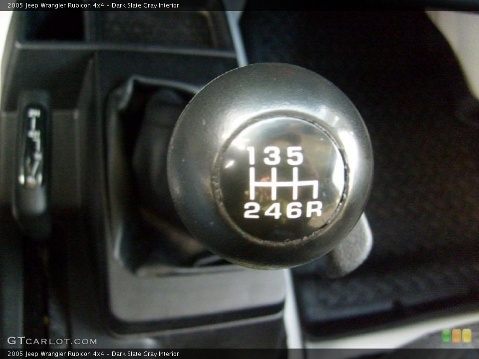 Dark Slate Gray Interior Transmission for the 2005 Jeep Wrangler Rubicon 4x4 #43389531