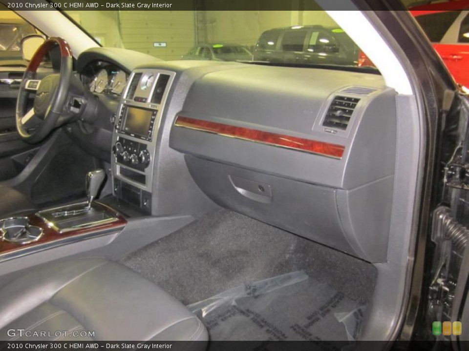 Dark Slate Gray Interior Dashboard for the 2010 Chrysler 300 C HEMI AWD #43389727