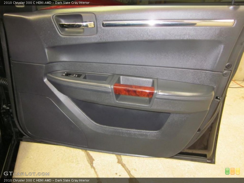 Dark Slate Gray Interior Door Panel for the 2010 Chrysler 300 C HEMI AWD #43389743