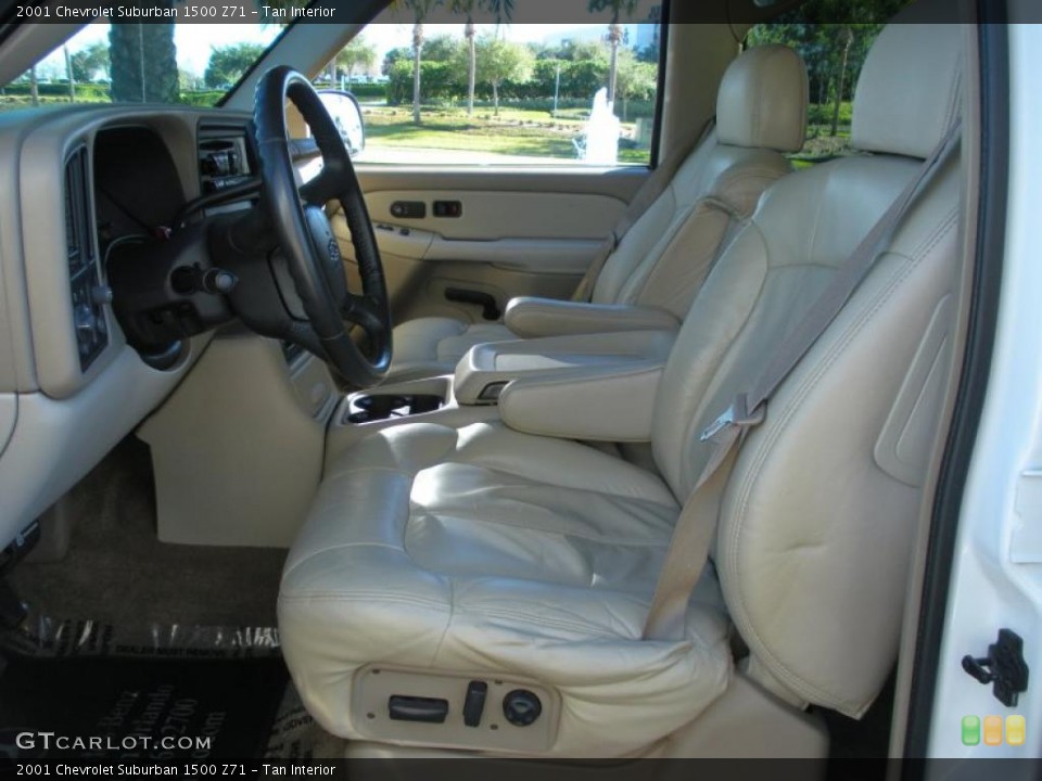 Tan Interior Photo for the 2001 Chevrolet Suburban 1500 Z71 #43389751