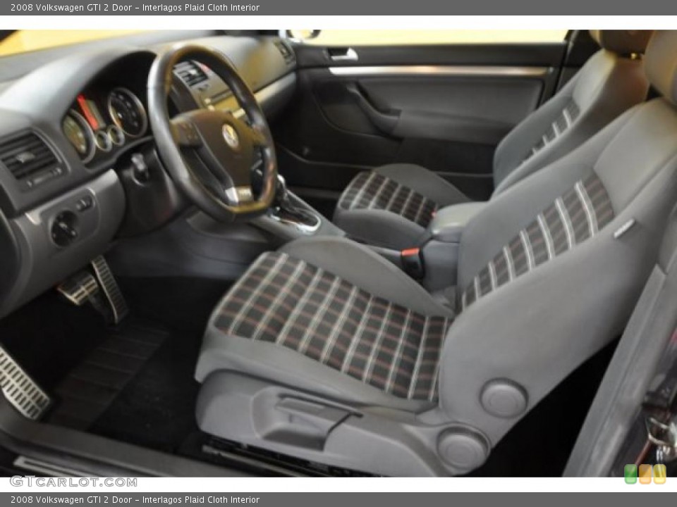 Interlagos Plaid Cloth Interior Photo for the 2008 Volkswagen GTI 2 Door #43391183