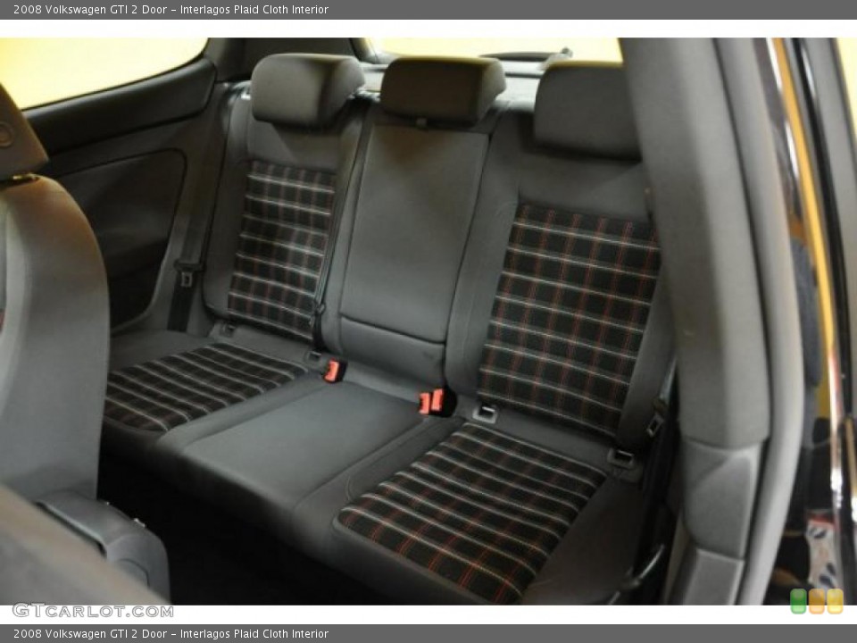 Interlagos Plaid Cloth Interior Photo for the 2008 Volkswagen GTI 2 Door #43391199
