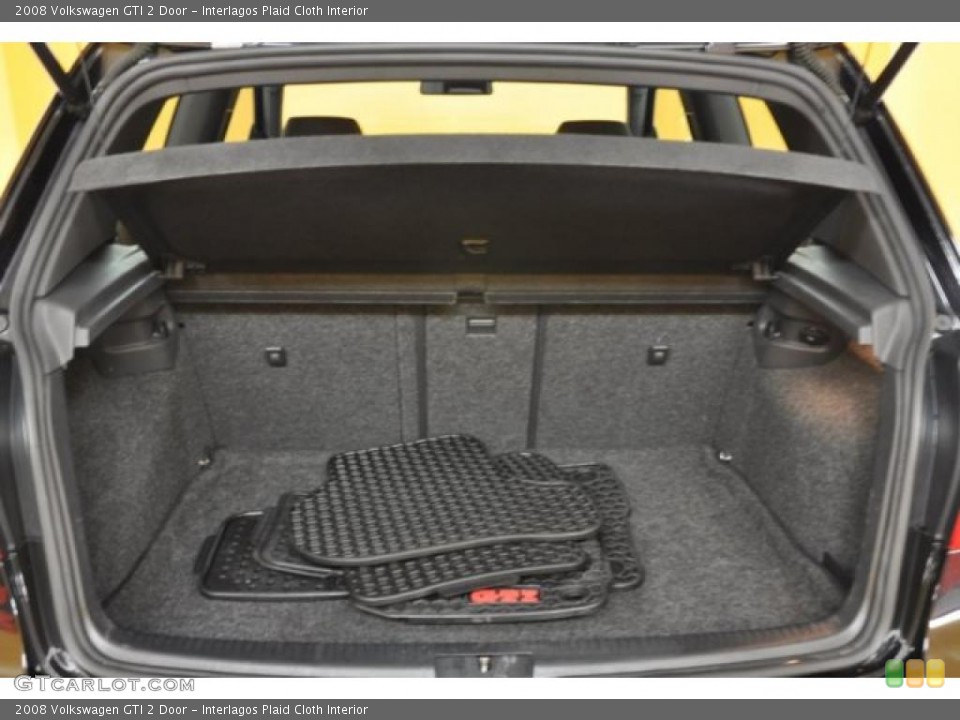 Interlagos Plaid Cloth Interior Trunk for the 2008 Volkswagen GTI 2 Door #43391215