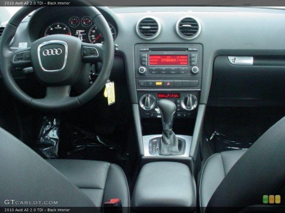 Black Interior Dashboard for the 2010 Audi A3 2.0 TDI #43392279