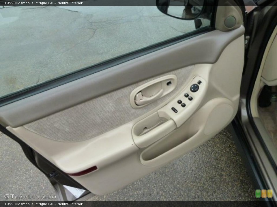 Neutral Interior Door Panel for the 1999 Oldsmobile Intrigue GX #43393572